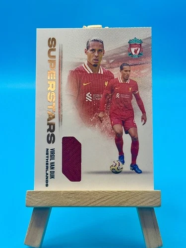 Virgil van Dijk 2025 Panini Futera Superstars /15