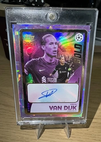 Virgil van Dijk 2024 Topps Gold Gold /25