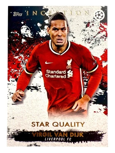 Virgil van Dijk 2020 Topps Inception