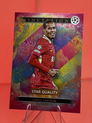 Virgil van Dijk 2024 Topps Inception /150
