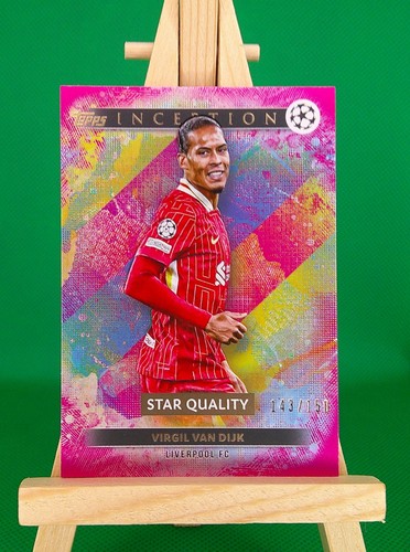 Virgil van Dijk 2024 Topps Inception /150