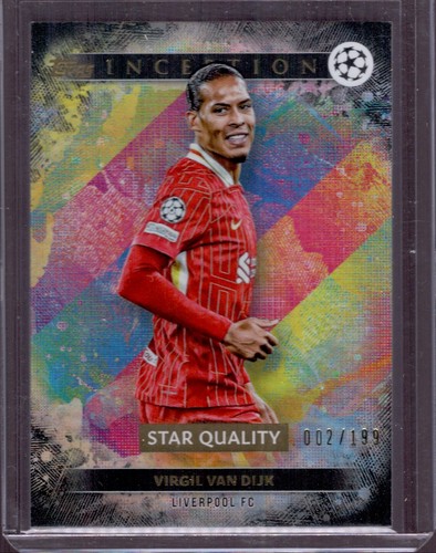Virgil van Dijk 2024 Topps Inception /199