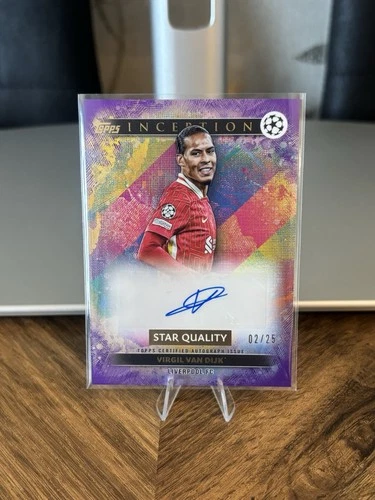 Virgil van Dijk 2024 Topps Inception /25