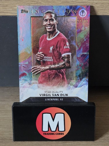 Virgil Van Dijk 2023 Topps Inception /49