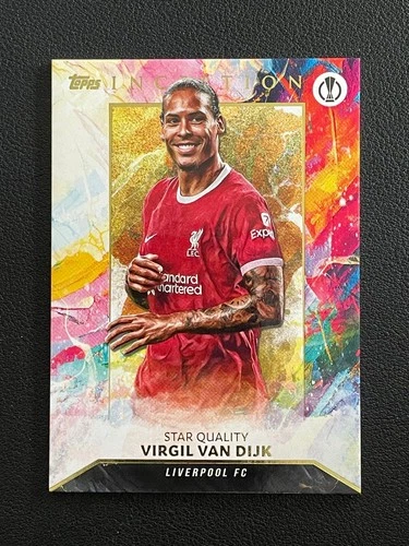 Virgil van Dijk 2023 Topps Inception #57