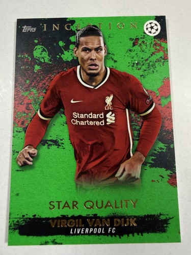 Virgil van Dijk 2023 Topps Inception 69/99