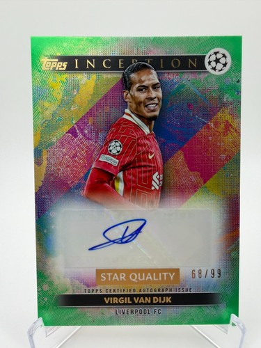 Virgil van Dijk 2024 Topps Inception /99
