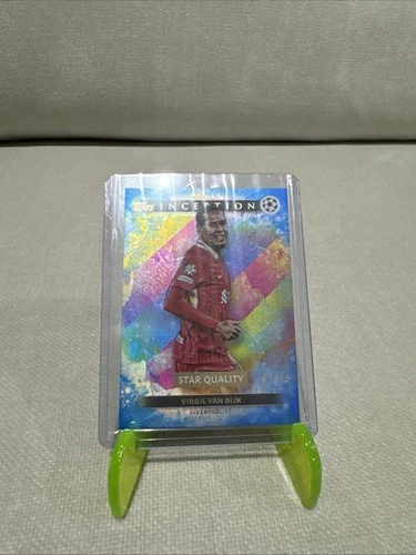 Virgil van Dijk 2024 Topps Inception Blue /49
