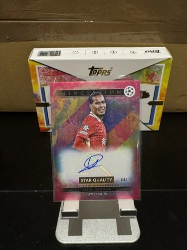 Virgil van Dijk 2024 Panini Inception Rose /75