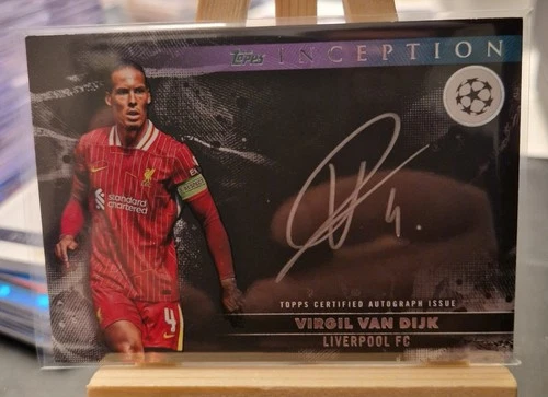Virgil van Dijk 2025 Topps Inception Silver