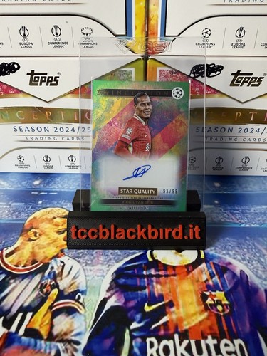Virgil van Dijk 2024 Topps Inception UEFA /99