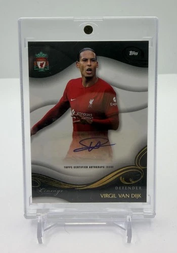 Virgil van Dijk 2022 Topps Lineage