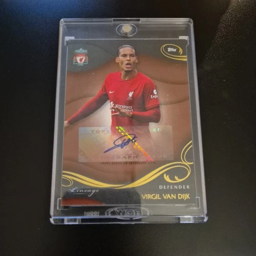 Virgil van Dijk 2023 Topps Lineage Orange /40