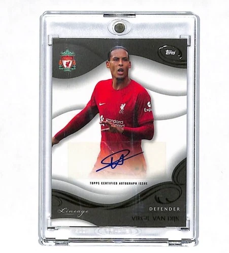 Virgil van Dijk 2022 Topps Liverpool FC Lineage