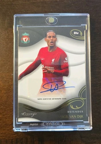 Virgil van Dijk 2023 Topps Liverpool Lineage