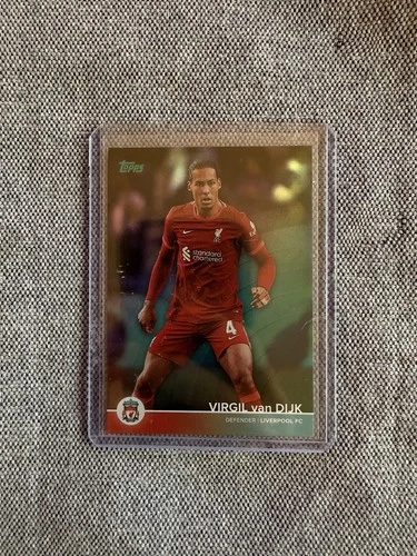Virgil van Dijk 2021 Topps Liverpool Team Set /150