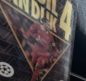 Virgil van Dijk 2024 Topps Merlin Chrome /30