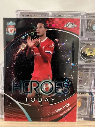 Virgil van Dijk 2023 Topps Merlin Chrome /5
