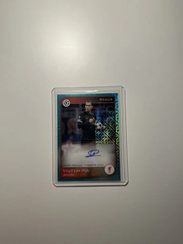 Virgil van Dijk 2024 Topps Merlin Chrome /75