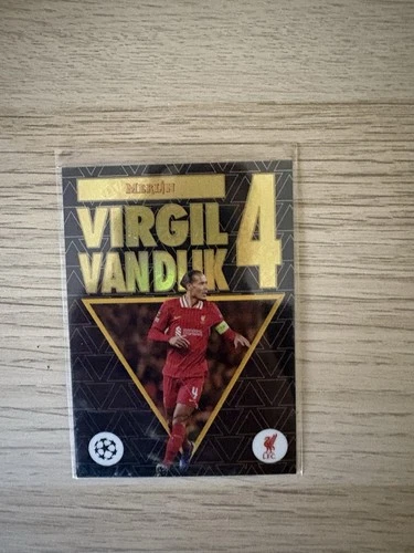 Virgil van Dijk 2023 Topps Merlin Chrome