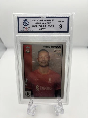 Virgil van Dijk 2022 Topps Merlin Chrome /99