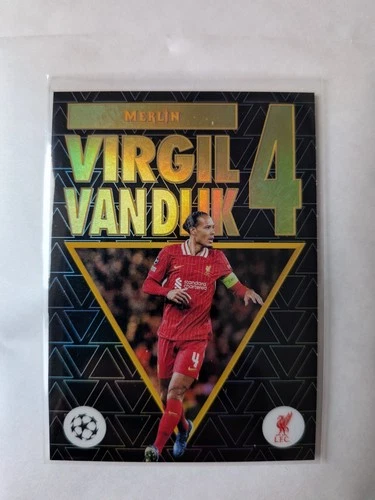 Virgil van Dijk 2024 Topps Merlin Chrome M95-13
