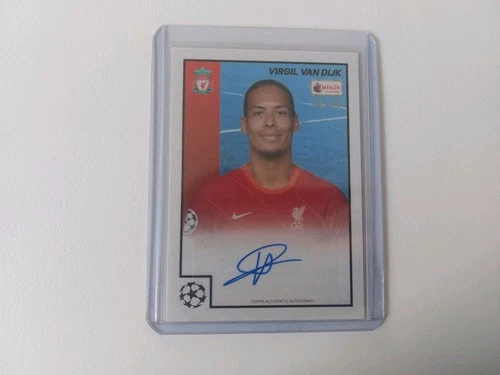 Virgil van Dijk 2022 Topps Merlin Heritage 29/49