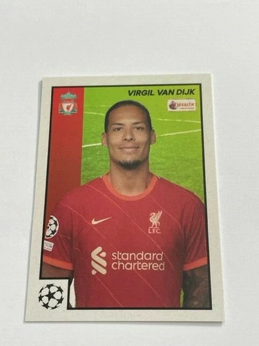 Virgil van Dijk 2022 Topps Merlin Heritage
