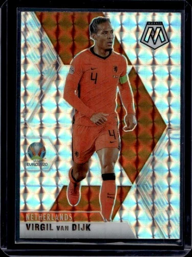 Virgil van Dijk 2021 Panini Mosaic UEFA EURO Mosaic Prizm #141