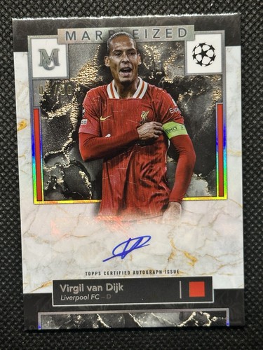 Virgil van Dijk 2024 Topps Museo Mármolizado /50