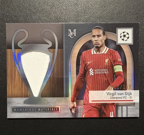 Virgil van Dijk 2024 Topps Museum /150