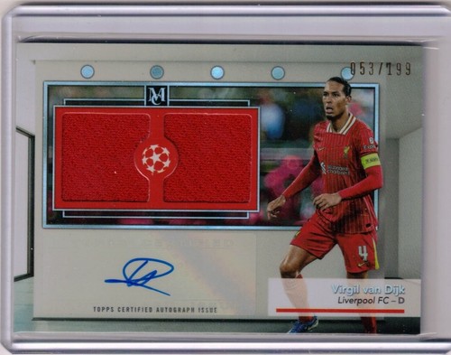Virgil van Dijk 2024 Topps Museum /199