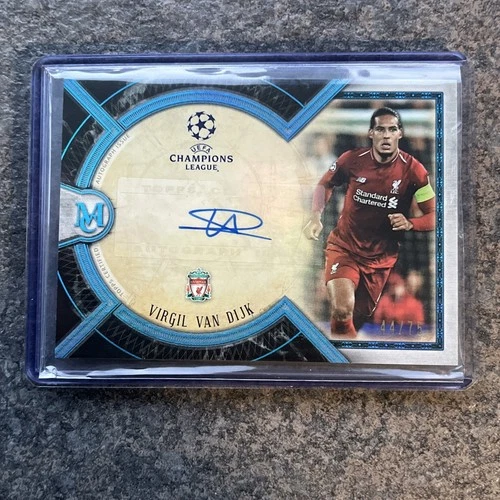 Virgil van Dijk 2019 Topps Museum 44/75