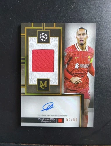 Virgil van Dijk 2024 Topps Museum /50