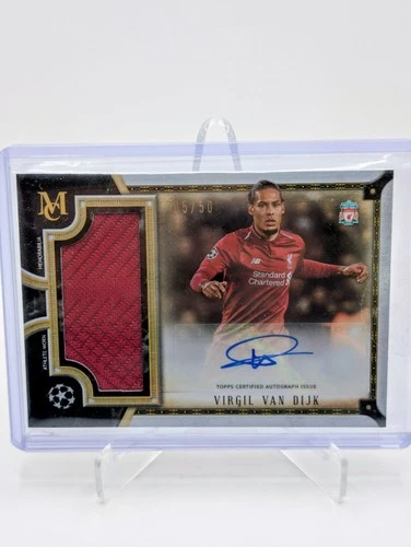 Virgil van Dijk 2018 Topps Museum /50