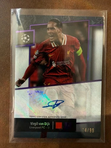 Virgil van Dijk 2024 Topps Museum 74/99
