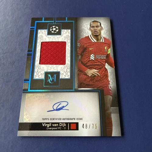 Virgil van Dijk 2025 Topps Museum /75