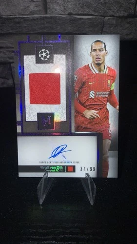 Virgil van Dijk 2024 Topps Museum Ametista /99