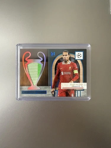 Virgil van Dijk 2024 Topps Museum Azul /75