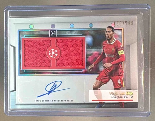 Virgil van Dijk 2024 Topps Museum Collection /199