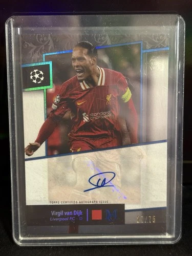 Virgil van Dijk 2024 Topps Museum Collection /75