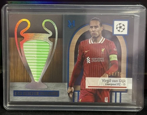 Virgil van Dijk 2023 Topps Museum Collection /75