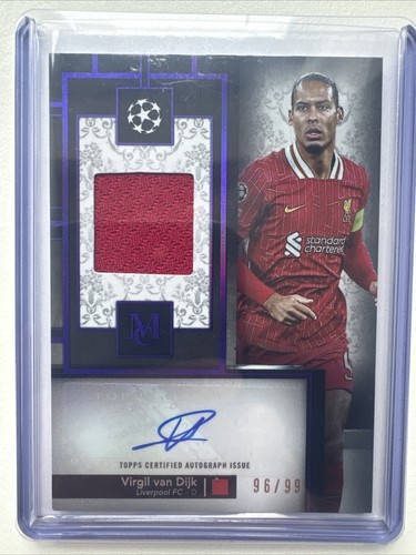 Virgil van Dijk 2024 Topps Museum Collection UCC /99
