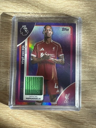 Virgil van Dijk 2025 Topps Premier League 035/199