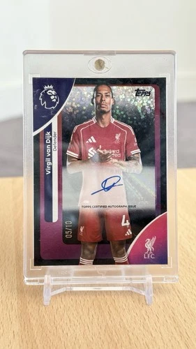 Virgil van Dijk 2025 Topps Premier League /10