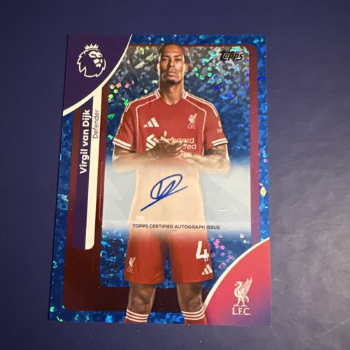 Virgil van Dijk 2025 Topps Premier League /150