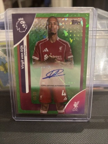 Virgil van Dijk 2025 Topps Premier League 96/99