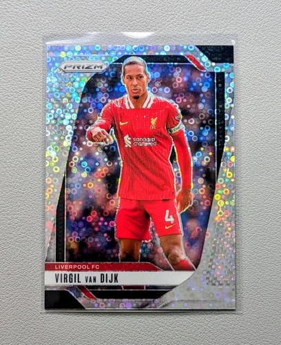Virgil van Dijk 2024 Panini Premier League Breakaway Disco Prizm