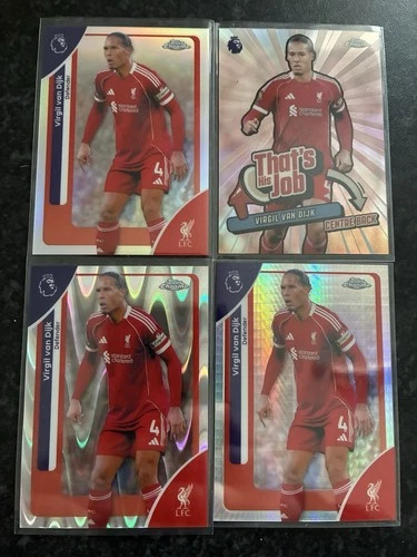 Virgil van Dijk 2026 Topps Premier League Chrome