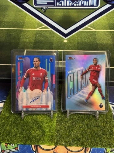 Virgil van Dijk 2025 Topps Premier League Finest /99